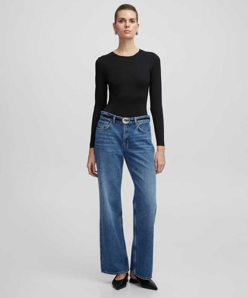 Ipekyol Long Sleeve Bodysuit Black