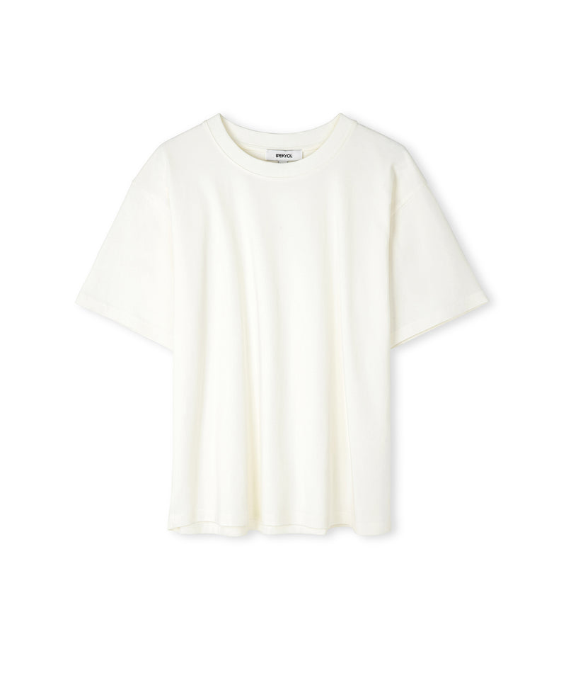 Ipekyol Basic Crew Neck T-Shirt Ecru