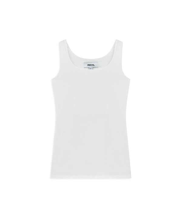 Ipekyol Basic Strappy T-Shirt Ecru