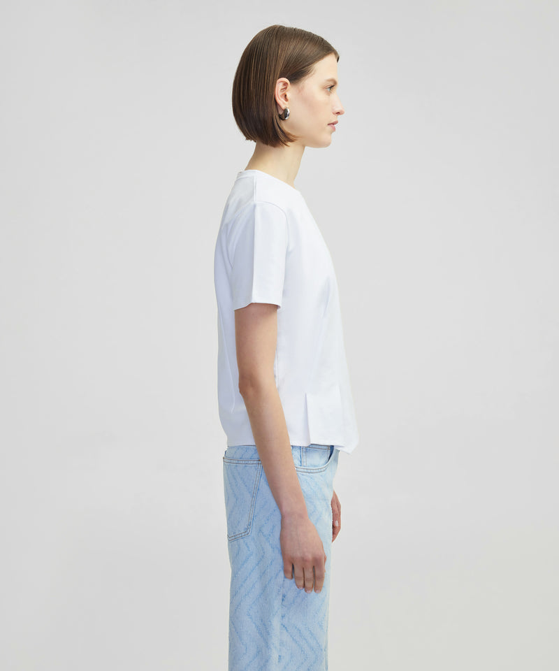 Ipekyol Draped T-Shirt White