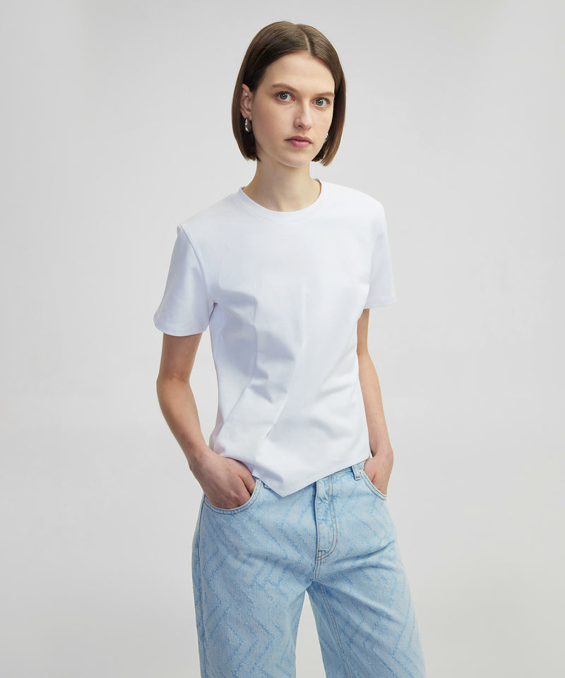 Ipekyol Draped T-Shirt White