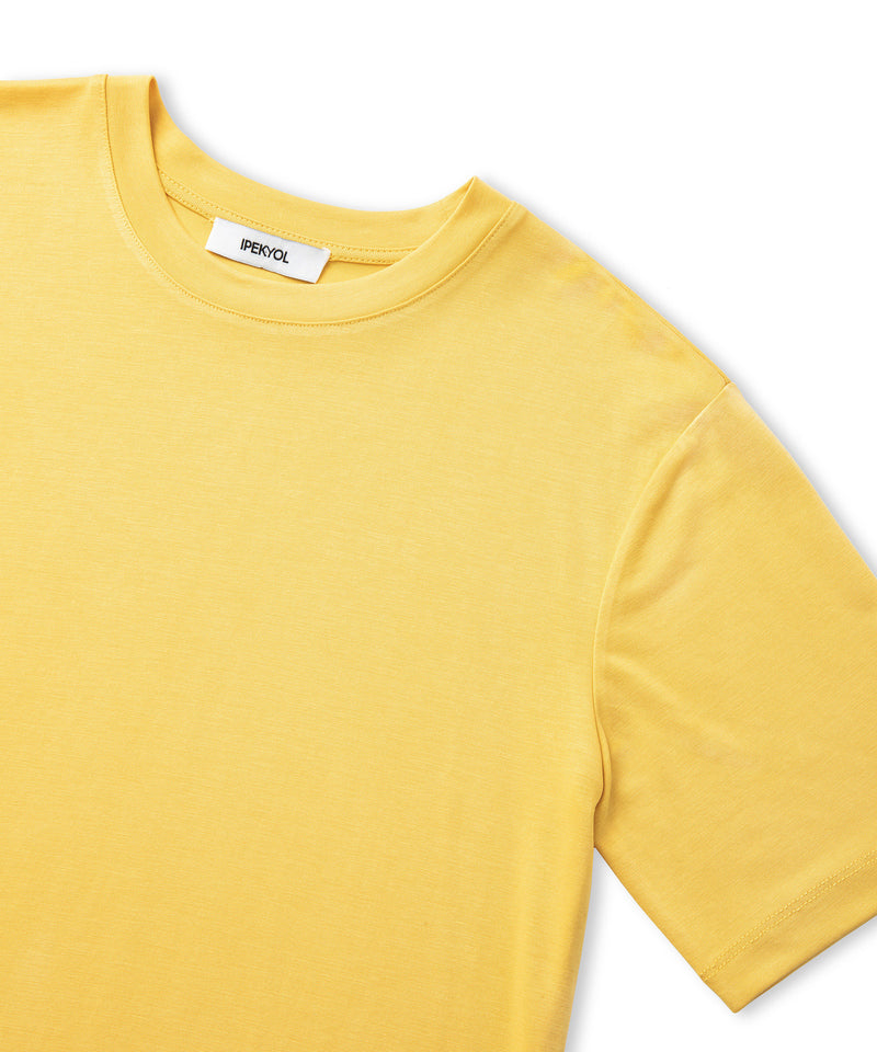 Ipekyol Basic Crew Neck T-Shirt Apricot