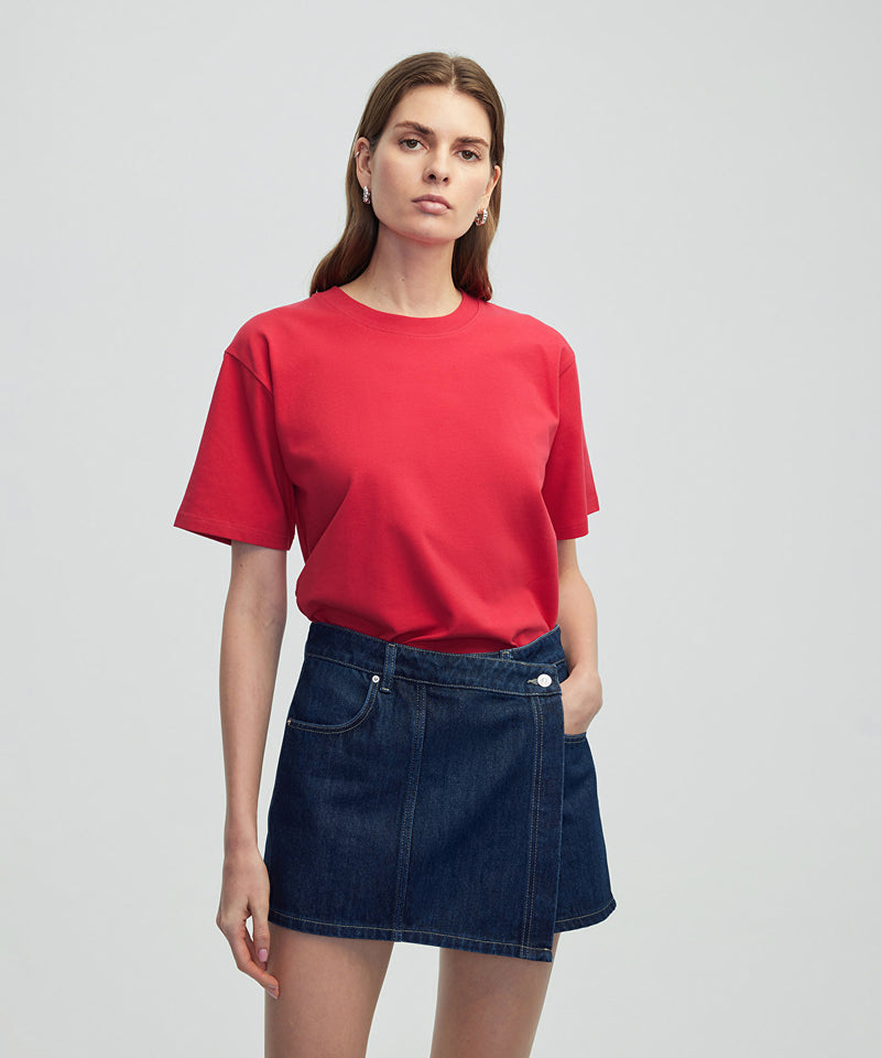 Ipekyol Basic T-Shirt Cherry