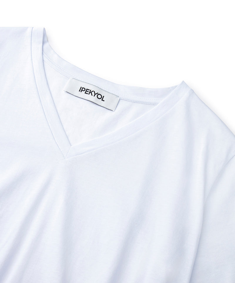 Ipekyol Basic V-Neck T-Shirt White