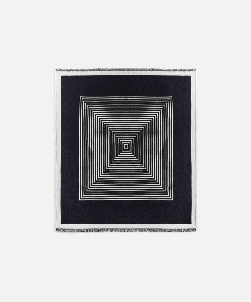 Ipekyol Patterned Shawl Black