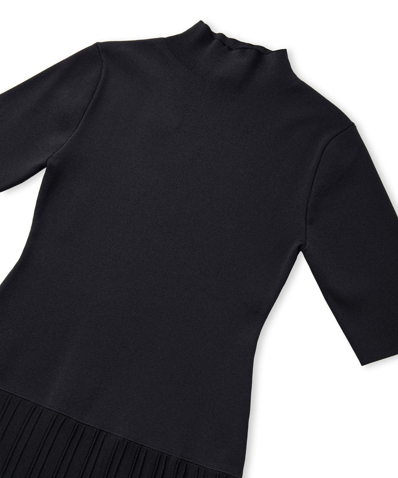 Ipekyol Pleated Knit Dress Black