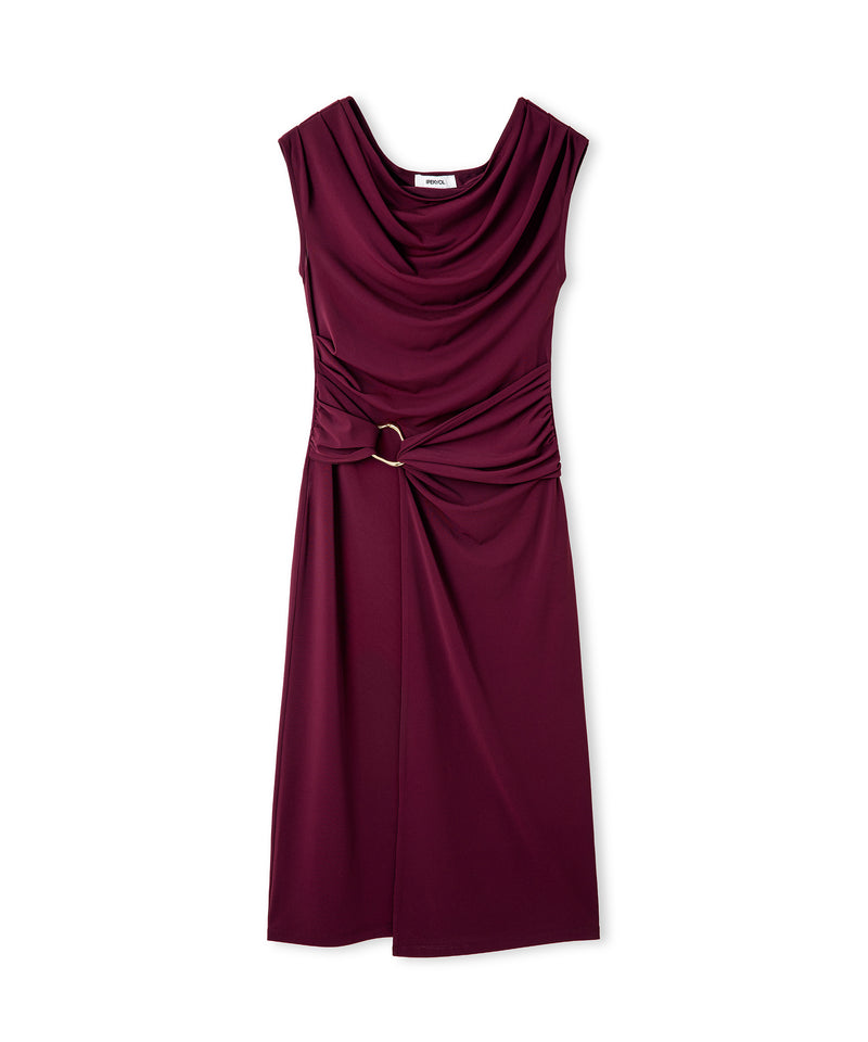 Ipekyol Dress With Buckle Bordoux
