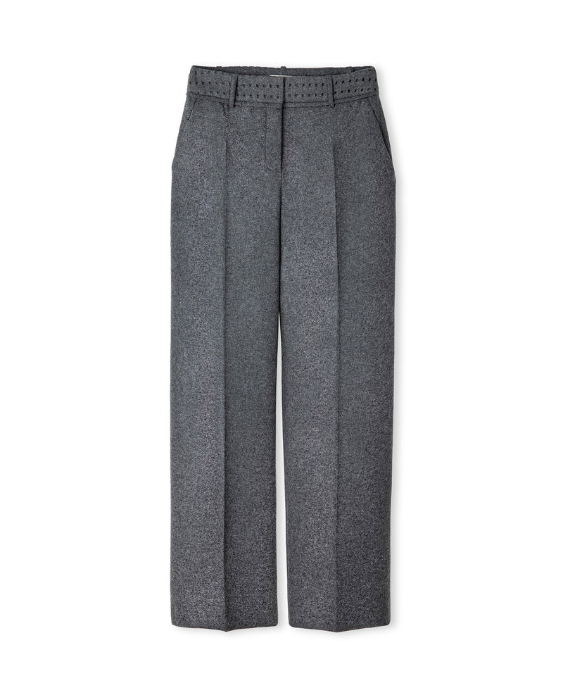 Ipekyol Cutout Trousers Anthracite