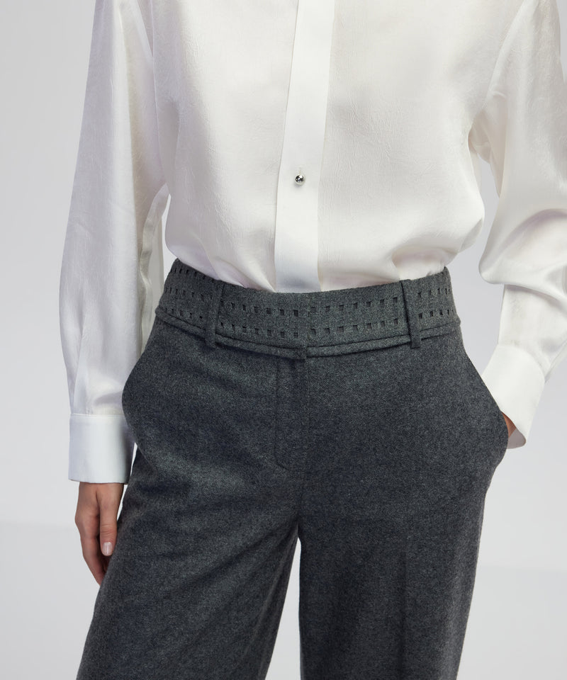 Ipekyol Cutout Trousers Anthracite