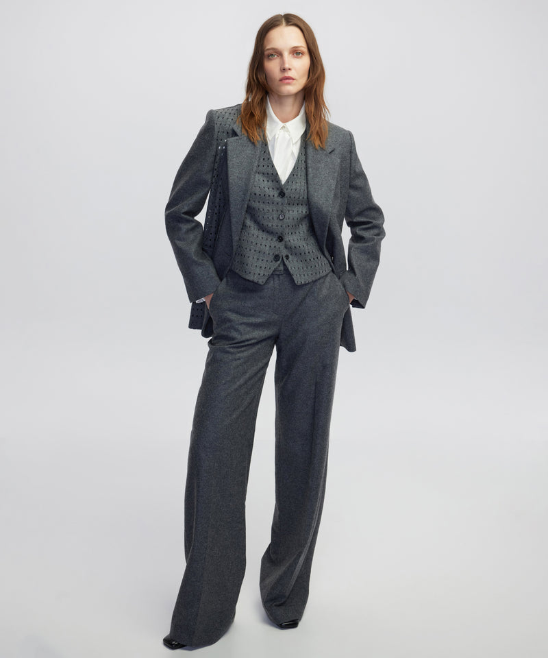 Ipekyol Cutout Trousers Anthracite