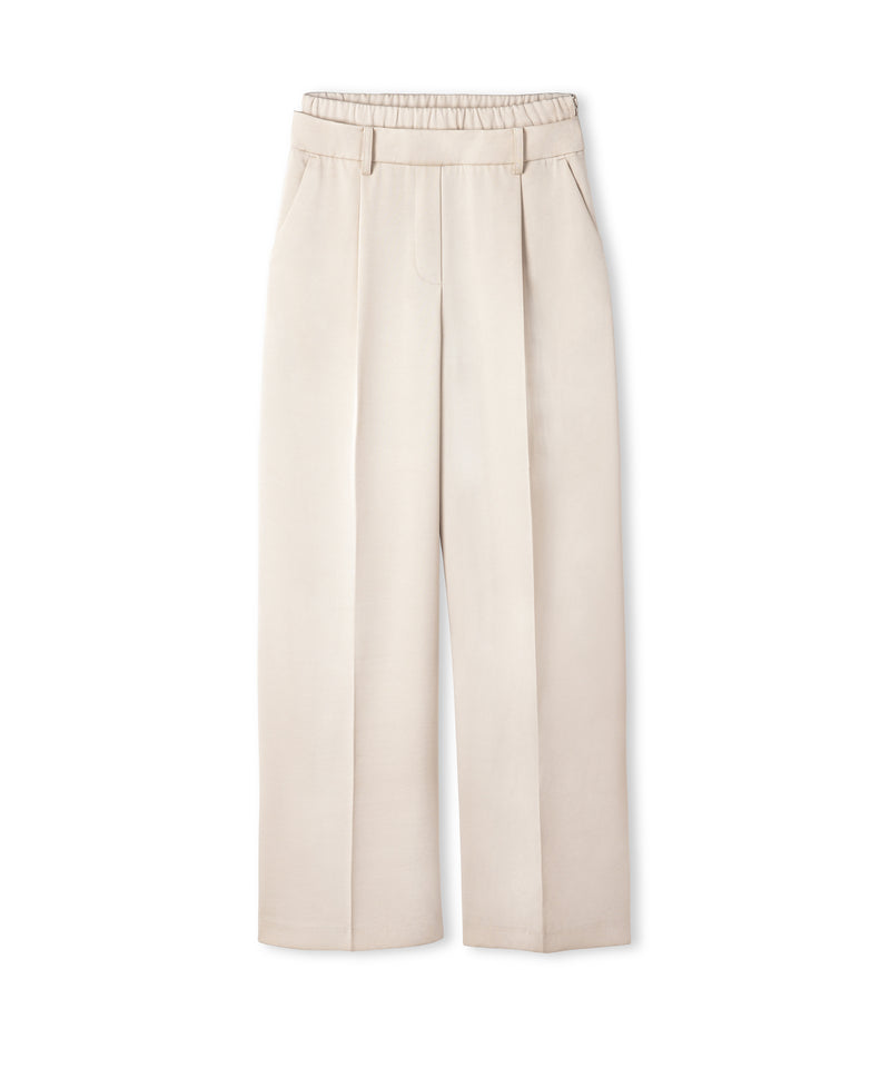 Ipekyol Layered Waist Trousers Cream