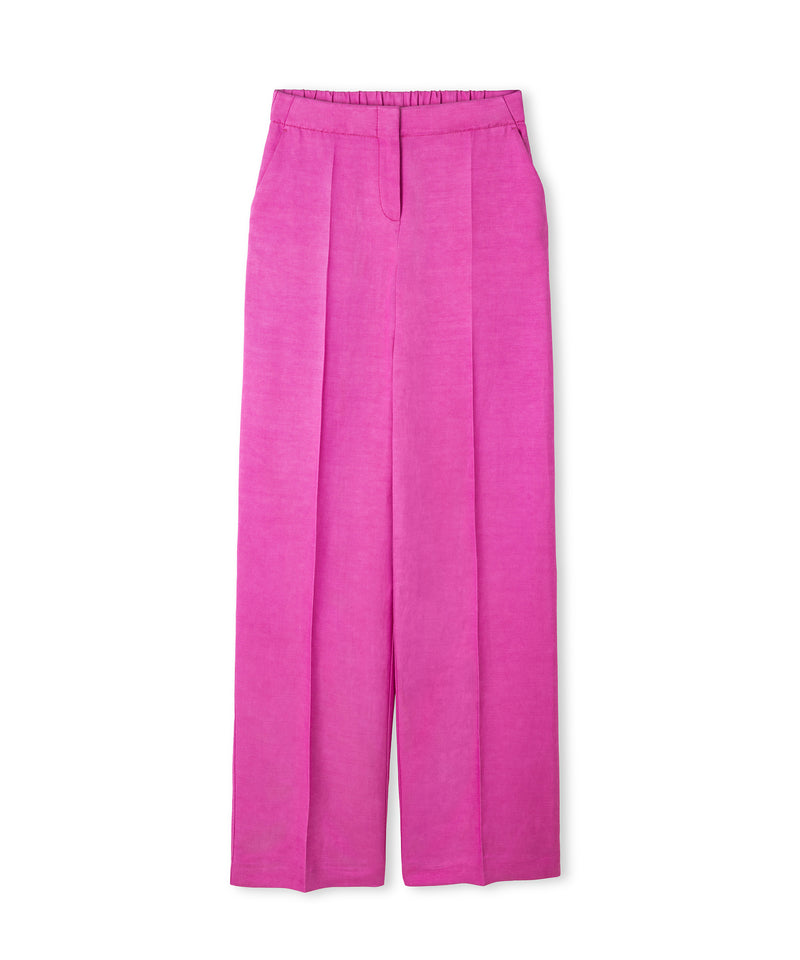 Ipekyol Wide-Leg Trousers Fuchsia