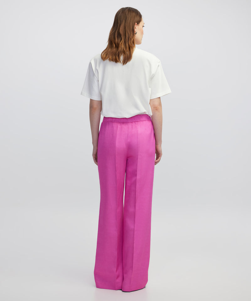 Ipekyol Wide-Leg Trousers Fuchsia