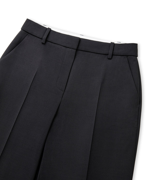 Ipekyol Wool Blend Cigarette Fit Trousers Black