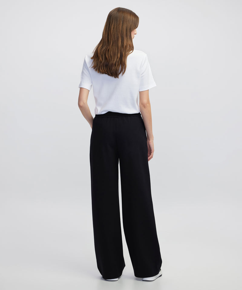 Ipekyol Embellished Wide-Leg Trousers Black