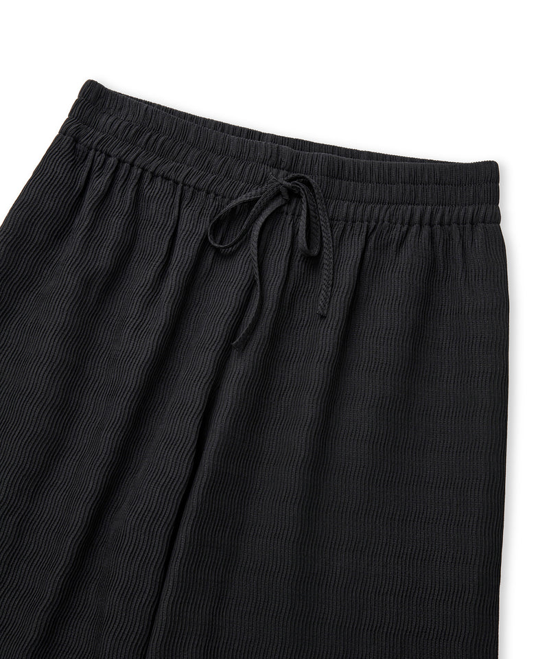Ipekyol Elastic Waist Textured Trousers Black