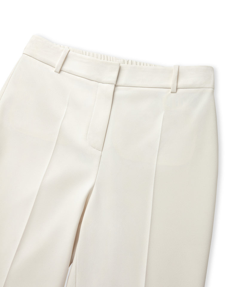 Ipekyol Elastic-Back Skinny Trousers Cream