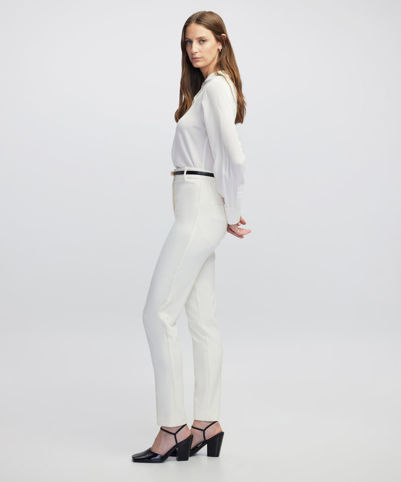 Ipekyol Skinny Trousers Cream