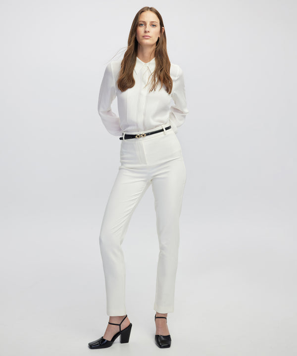 Ipekyol Skinny Trousers Cream