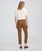 Ipekyol Metallic Stripe Skinny Trousers Camel