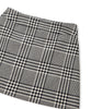Ipekyol Checked Mini Skirt Black
