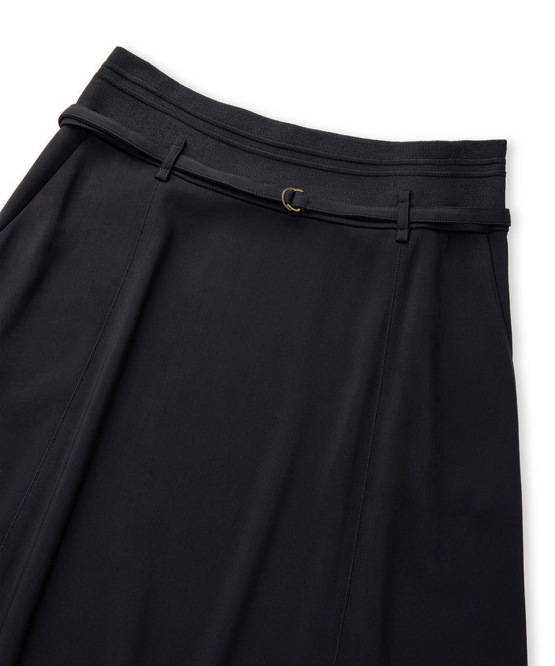 Ipekyol Belted Midi Skirt Black