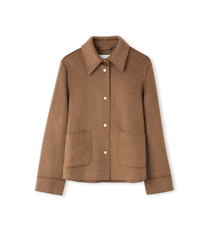 Ipekyol Wool Blend Jacket Camel