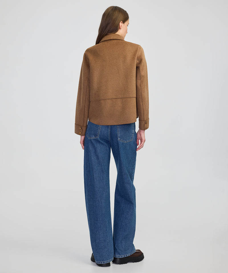 Ipekyol Wool Blend Jacket Camel