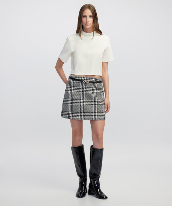 Ipekyol High-Neck Basic Blouse Ecru