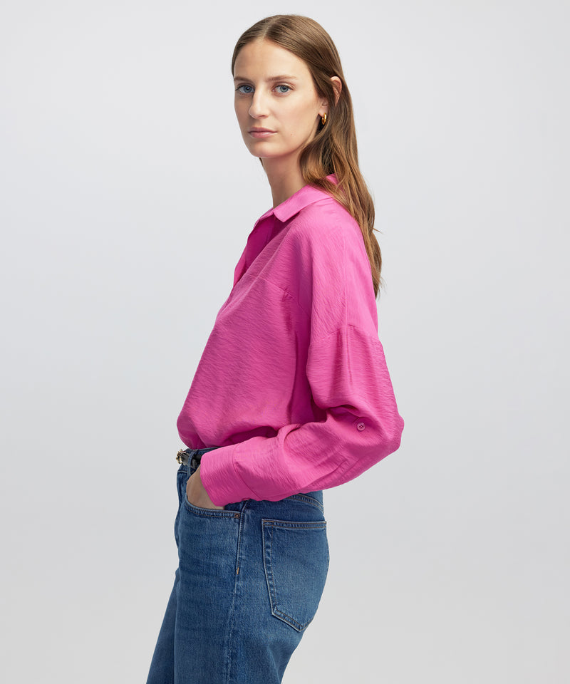 Ipekyol Basic Blouse Fuchsia