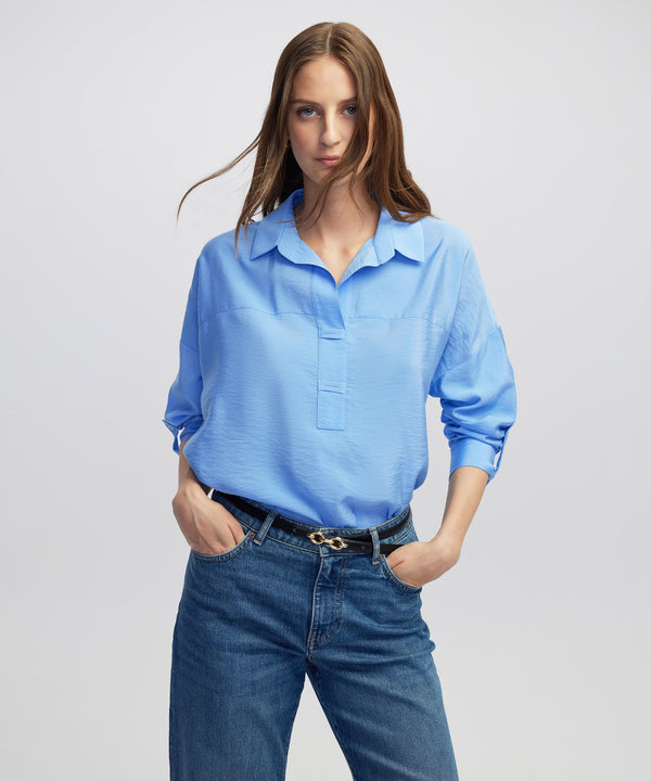 Ipekyol Basic Blouse Blue