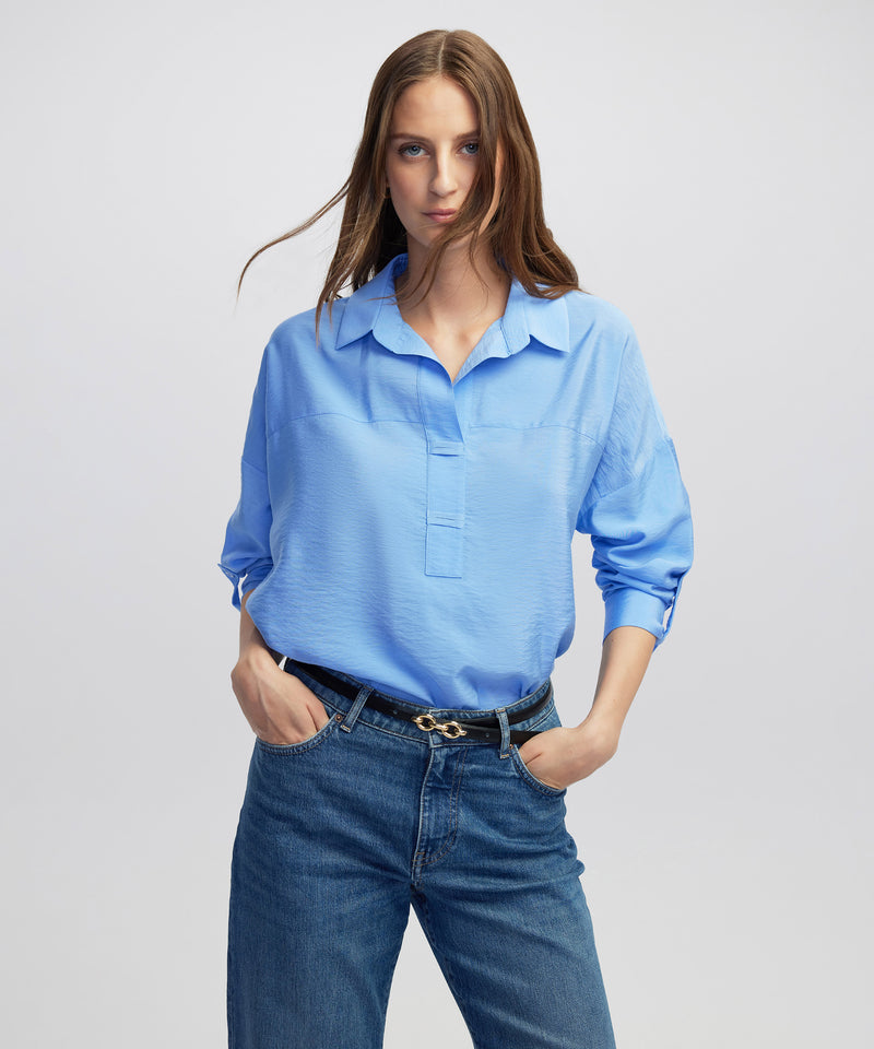Ipekyol Basic Blouse Blue