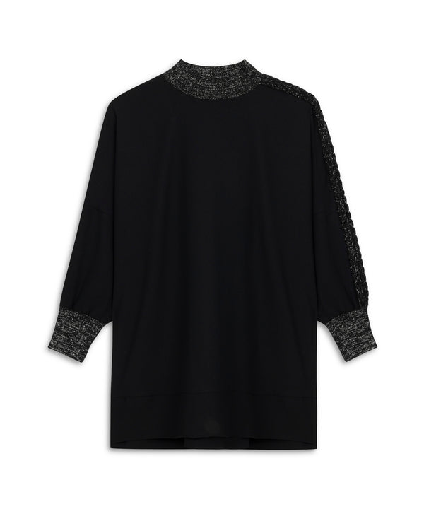 Ipekyol Mixed Blouse Black