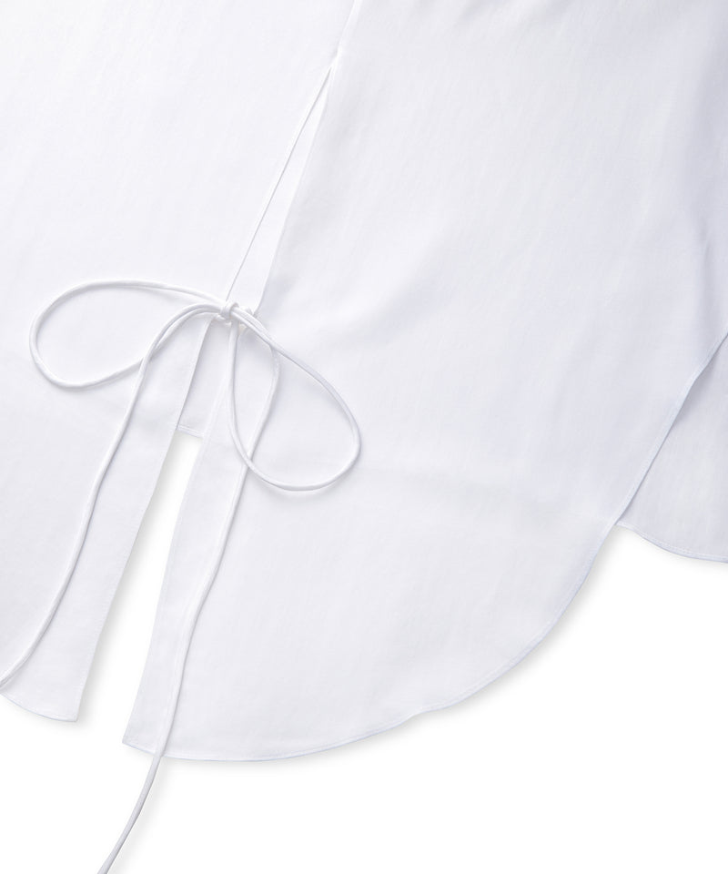 Ipekyol Satin-Effect Wrap Blouse White