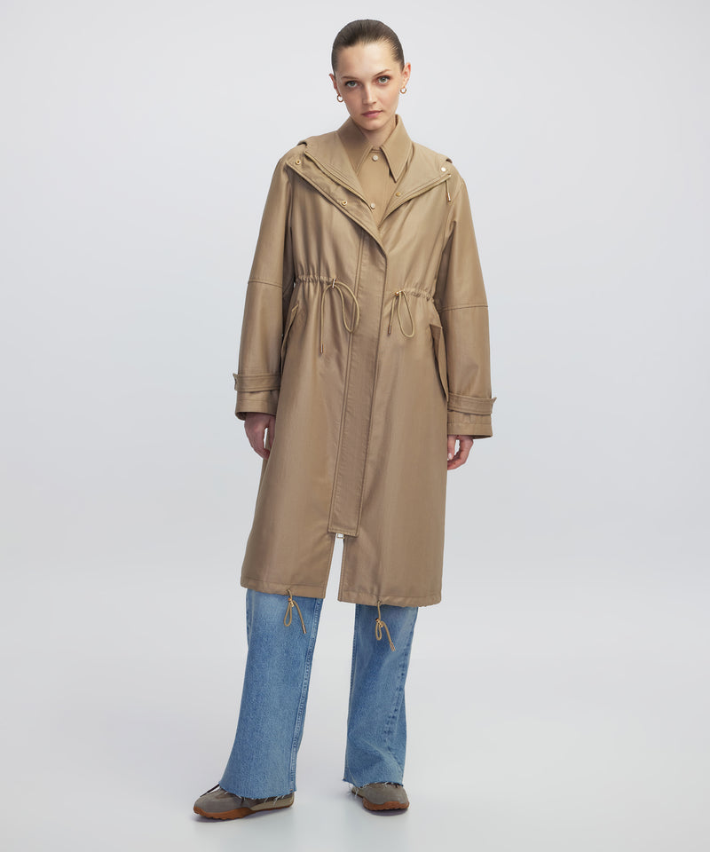 Ipekyol Layered Coat Camel