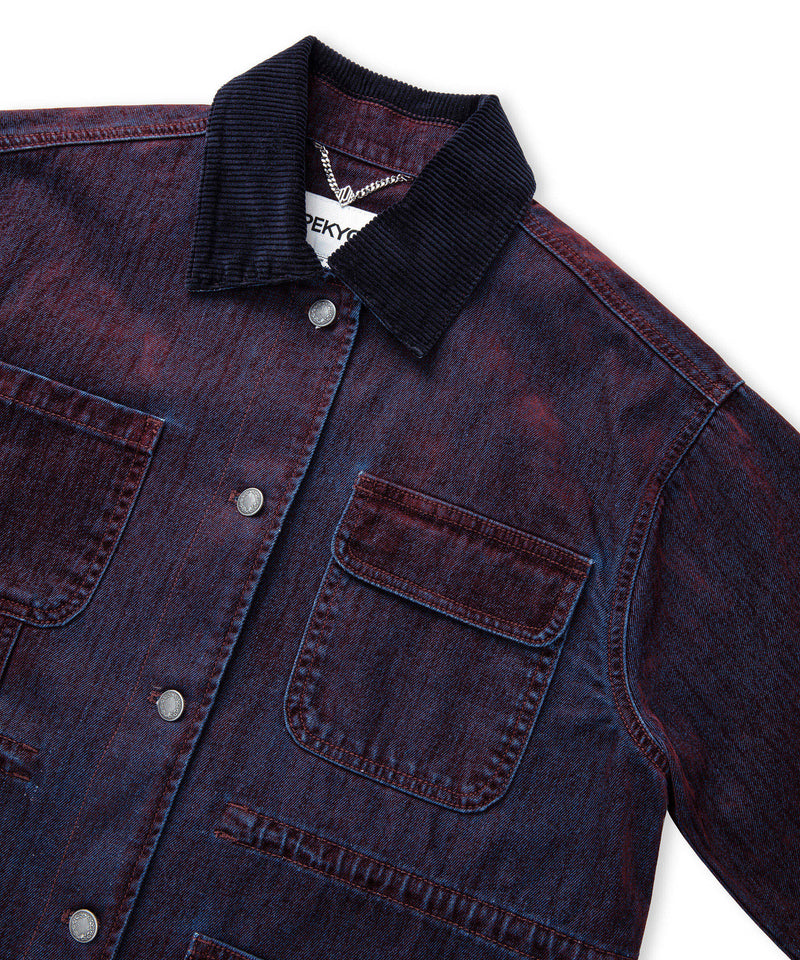 Ipekyol Contrast Velvet Collar Coat Bordoux