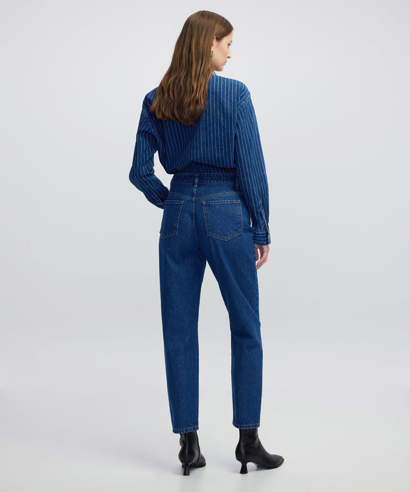 Ipekyol Mom Fit Jeans Navy