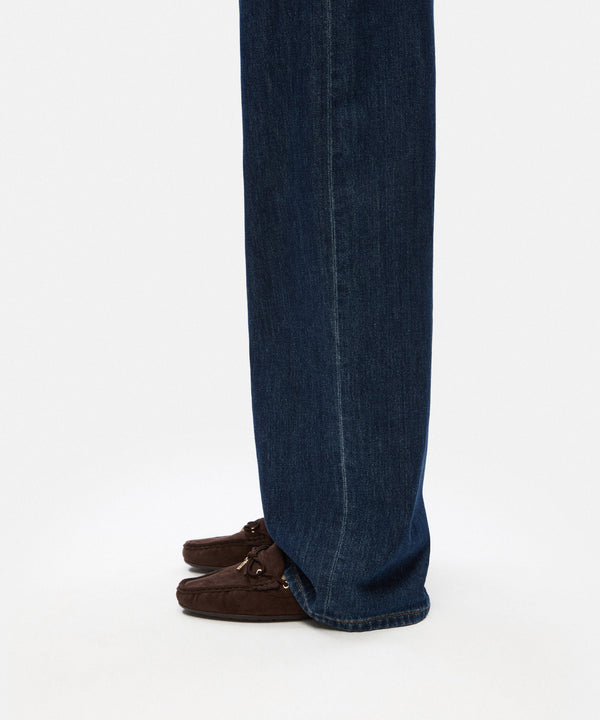 Ipekyol Monogram Buckle Loafers Brown