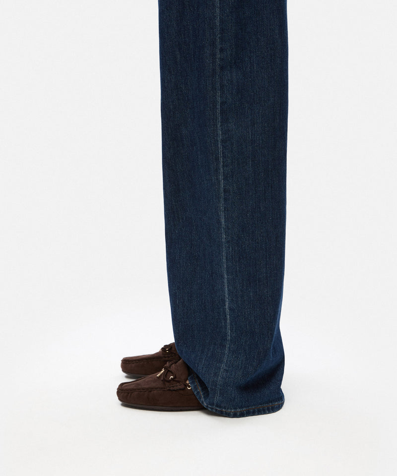 Ipekyol Monogram Buckle Loafers Brown