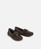 Ipekyol Monogram Buckle Loafers Brown