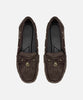 Ipekyol Monogram Buckle Loafers Brown
