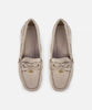 Ipekyol Monogram Buckle Loafers Cream