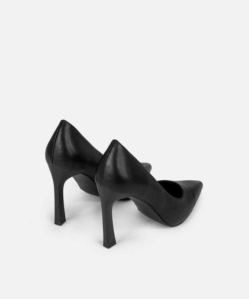 Ipekyol Leather-Effect Heels Black
