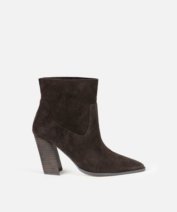 Ipekyol Block Heel Leather Boots  Brown