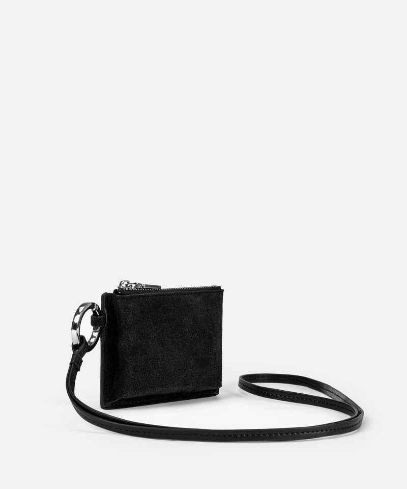 Ipekyol Card Holder With Metal Buckle Black