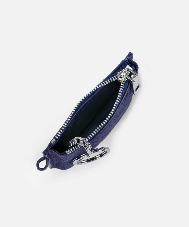 Ipekyol Card Holder With Metal Buckle Navy