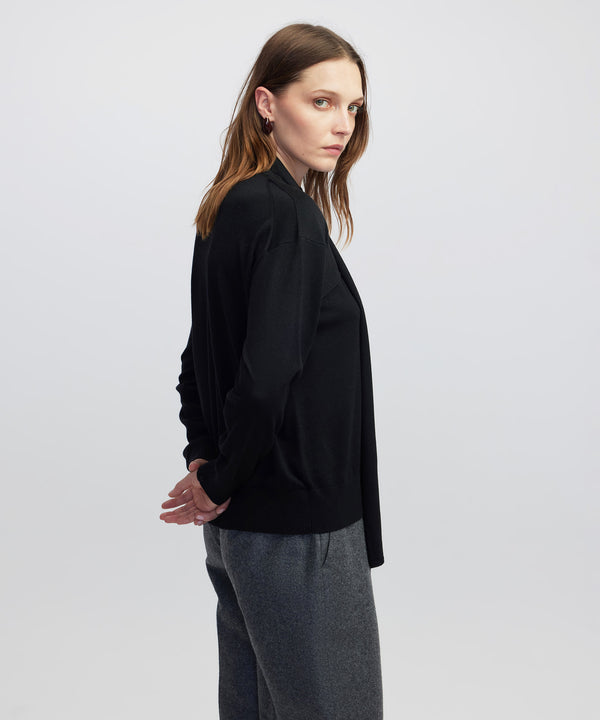 Ipekyol Scarf Knit Sweater  Black