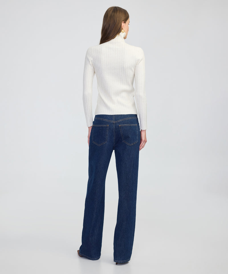 Ipekyol Embellished Fine Knit Sweater Ecru