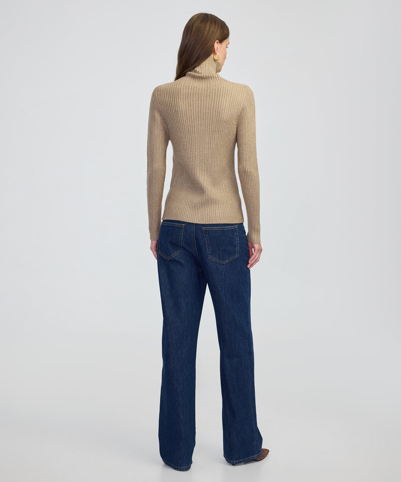 Ipekyol Embellished Fine Knit Sweater Camel