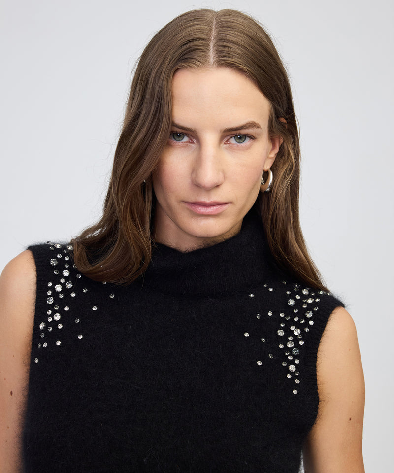 Ipekyol Mixed Accessory Sweater Black